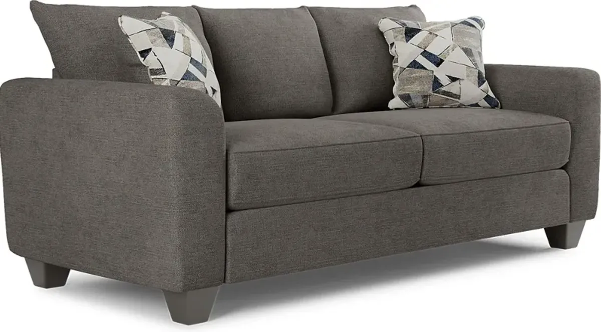 Sandia Heights Gray Sofa