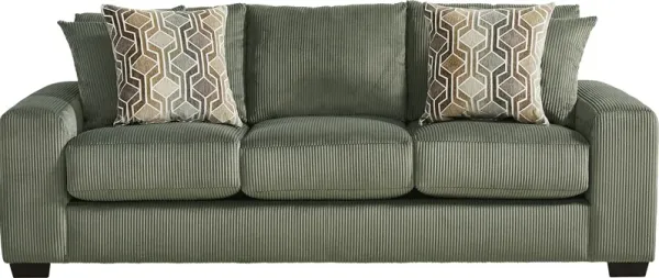 Cordelle Green Sofa