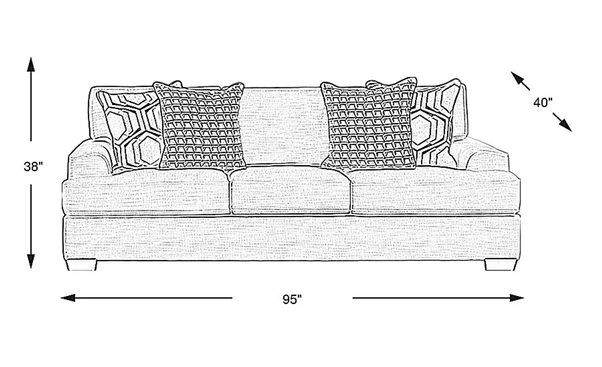 Hutchinson Cream Sofa