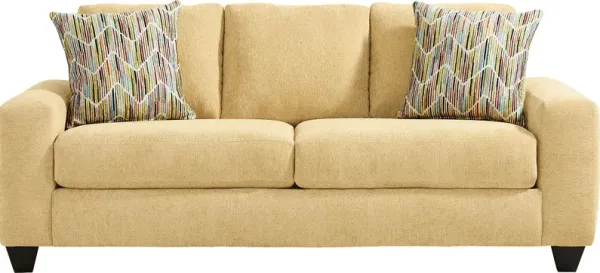 Mallard Trace Yellow Sofa