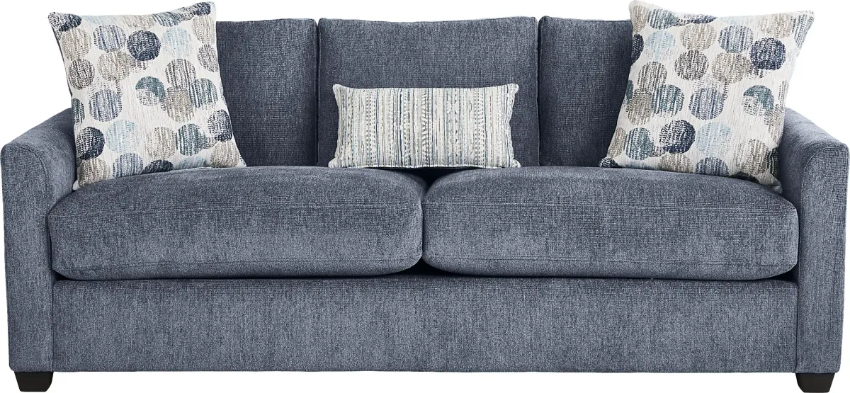 Caprice Navy Sofa