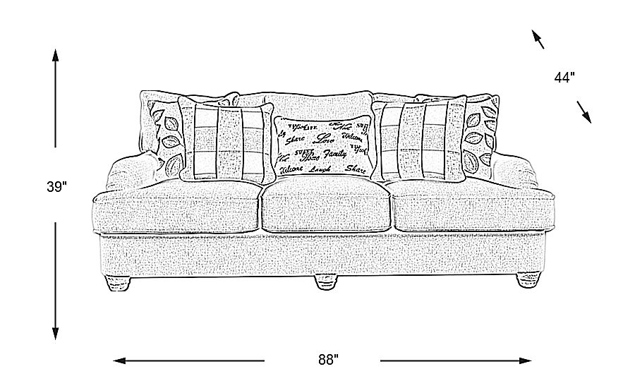 Stonehill Beige Sofa