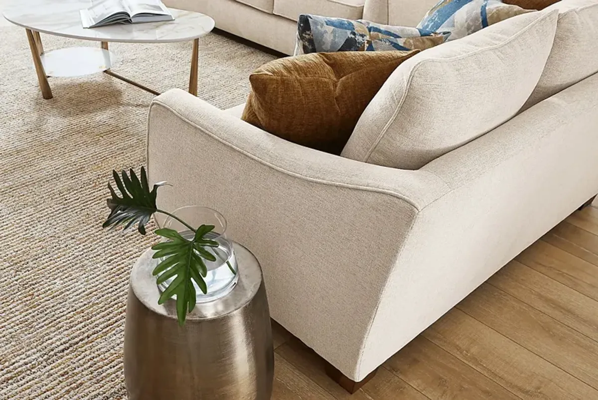 Odette Ivory 7 Pc Living Room