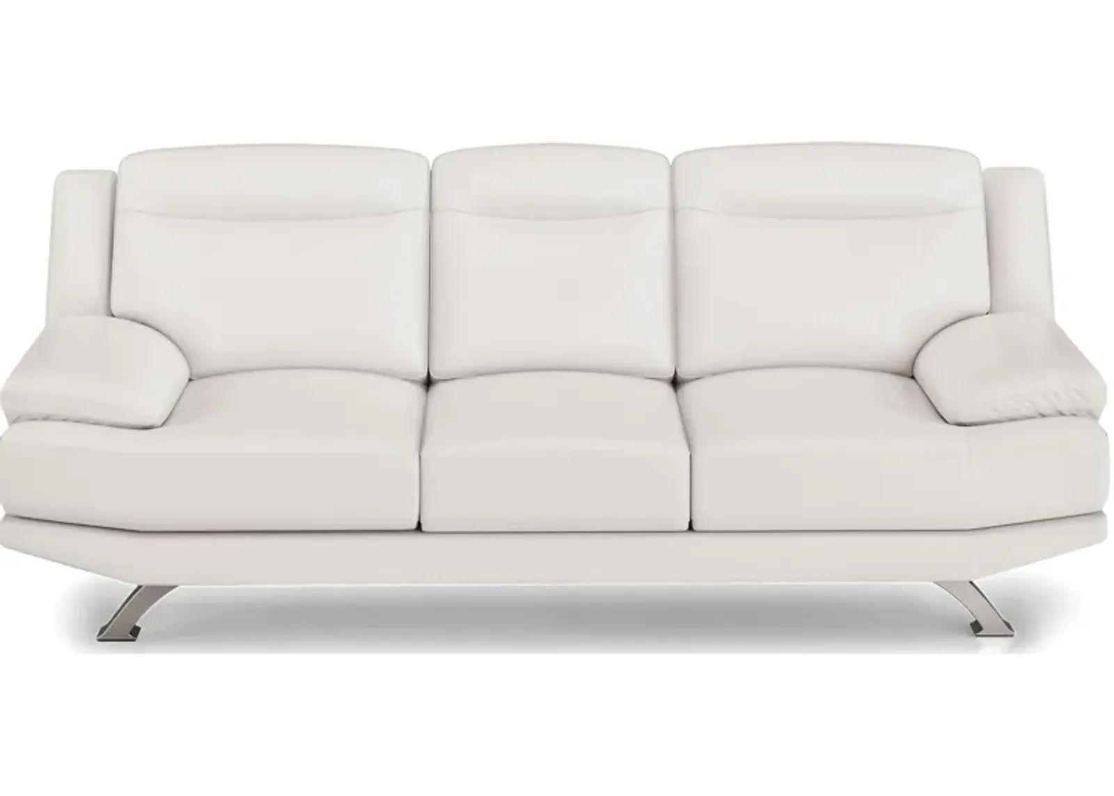 Zaria White Sofa