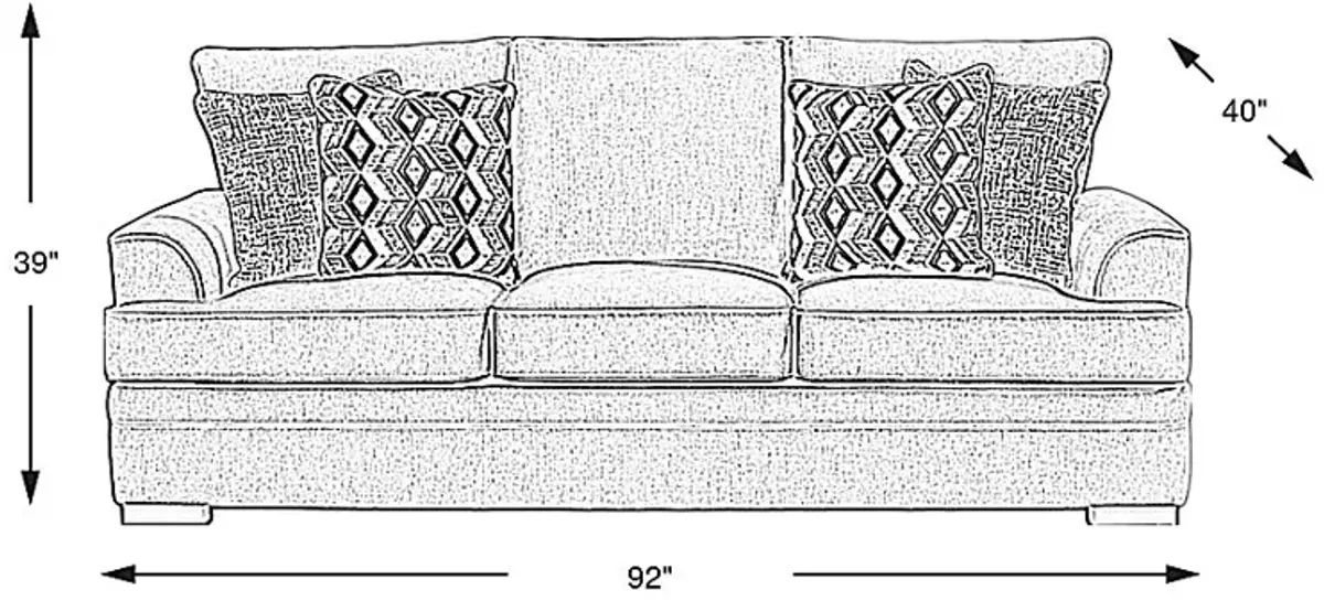 Surrey Hills Beige Sofa