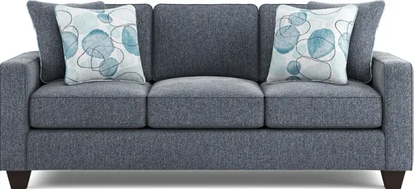 Alanis Bay Blue Sofa