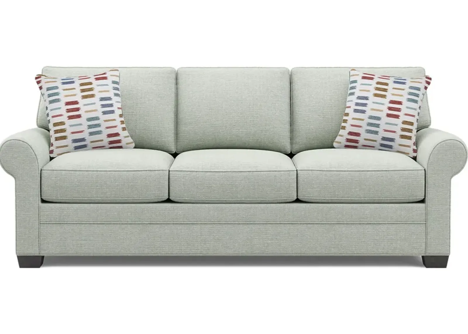 Bellingham Willow Green Textured Sofa