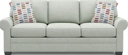 Bellingham Willow Green Textured Sofa