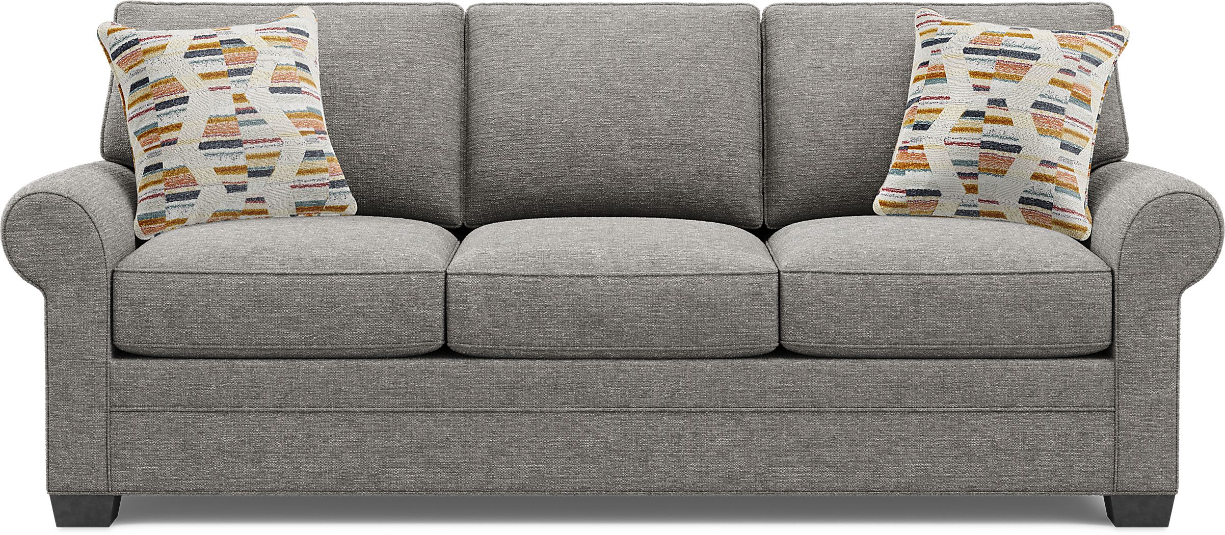 Bellingham Gray Textured Sofa