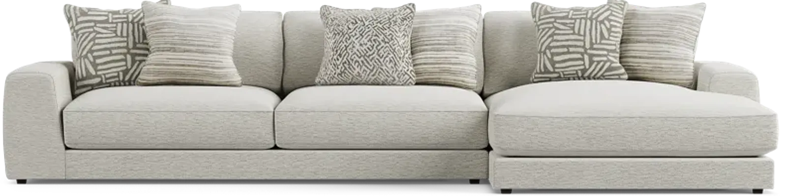 Monterey Trace White 2 Pc Sectional