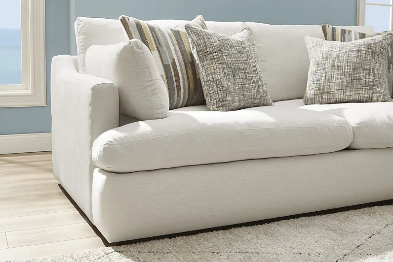 Aldon Park White Sofa