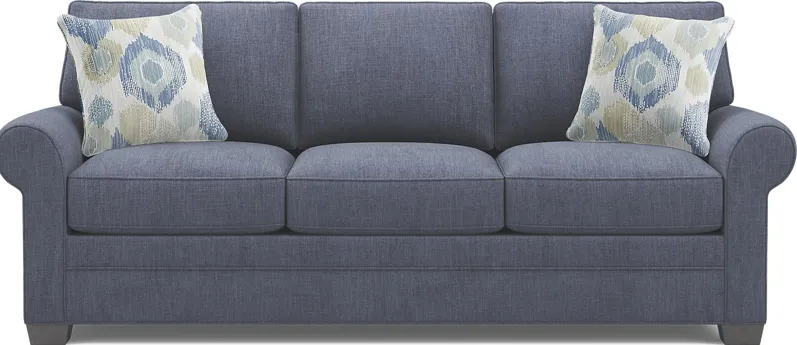 Bellingham Sapphire Textured Chenille Sofa