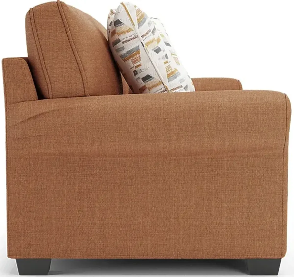 Bellingham Russet Textured Chenille Sofa