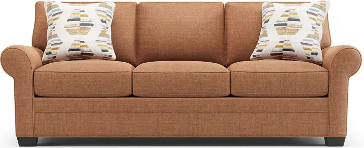 Bellingham Russet Textured Chenille Sofa