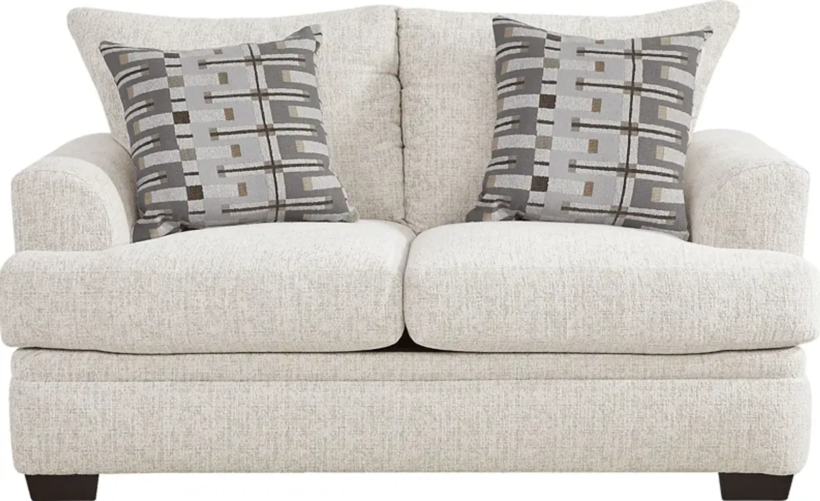 Cooper White Loveseat