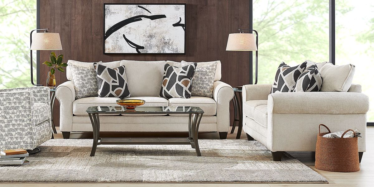 Salgado Beige Loveseat