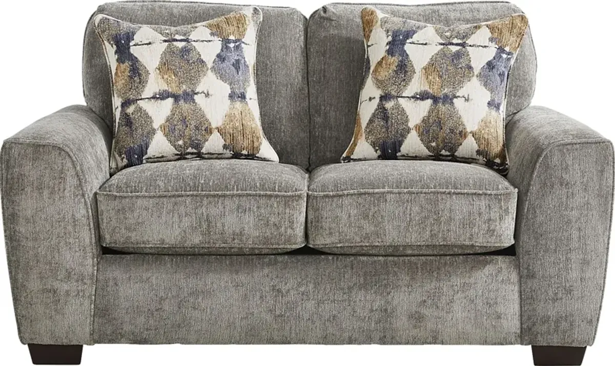 Wilcox Gray Loveseat
