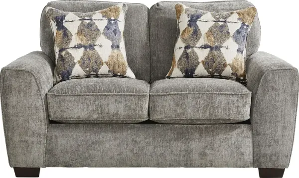 Wilcox Gray Loveseat