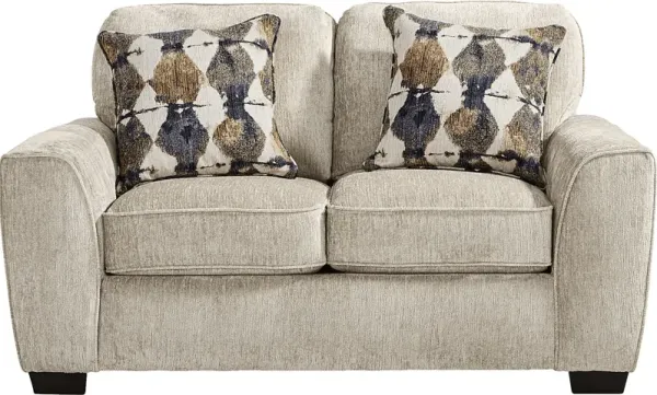 Wilcox Beige Loveseat