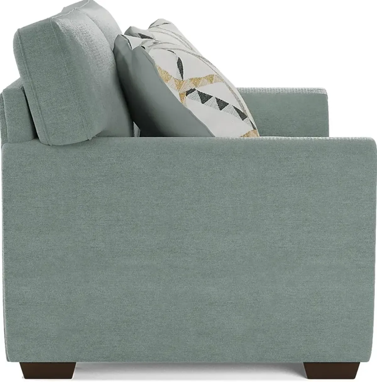 Amalie Teal 2 Pc Living Room