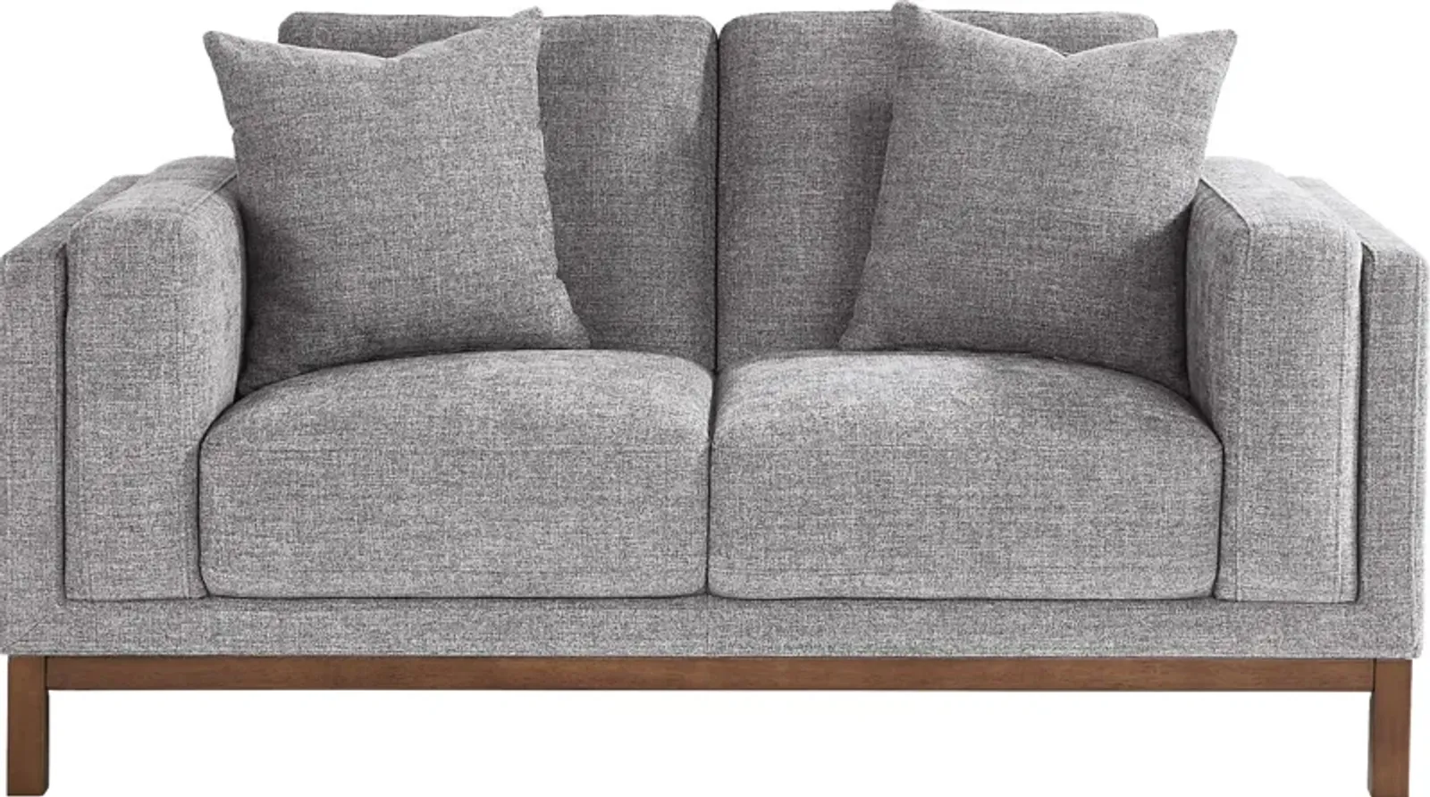 Brinkley Pewter Loveseat