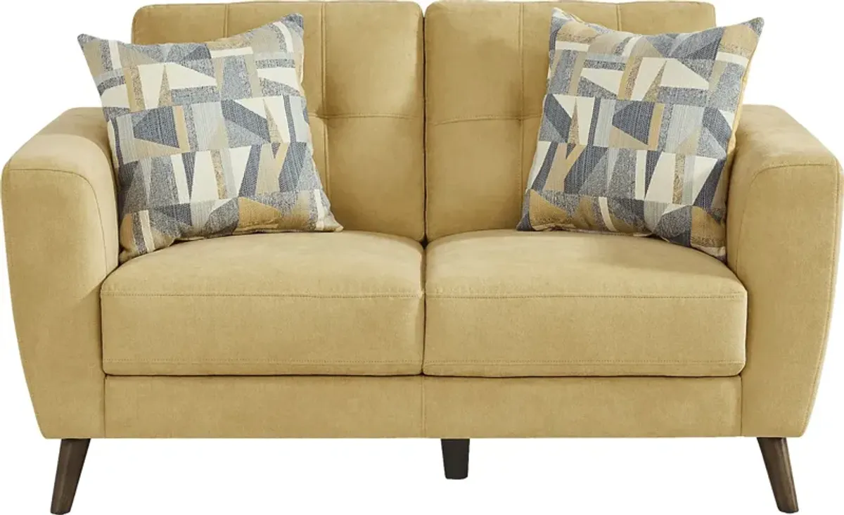 Claremont Heights Sunflower Loveseat