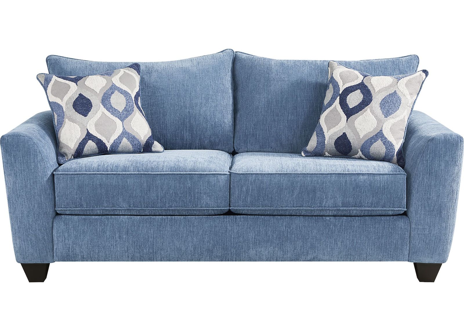 Dennin Heights Blue Loveseat