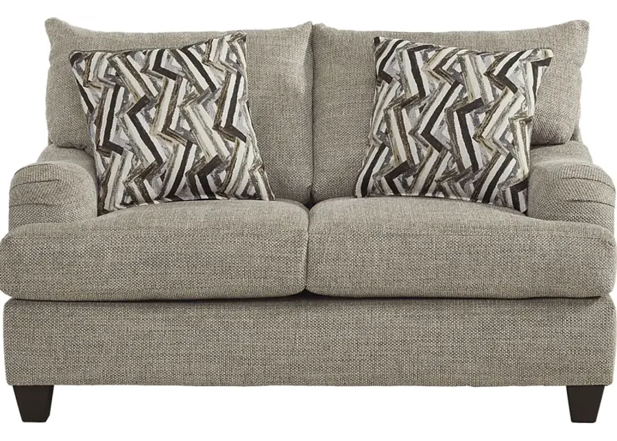 Broadmoor Gray Loveseat