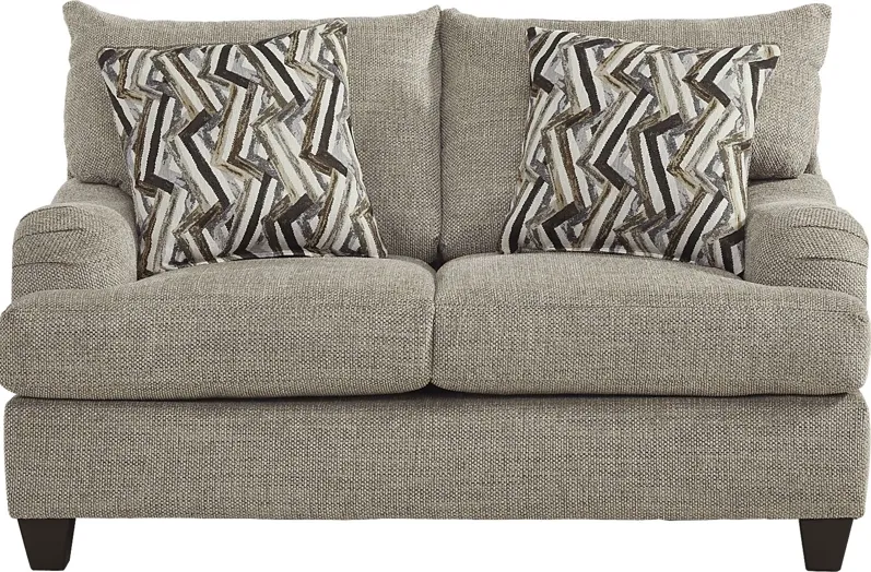 Broadmoor Gray Loveseat