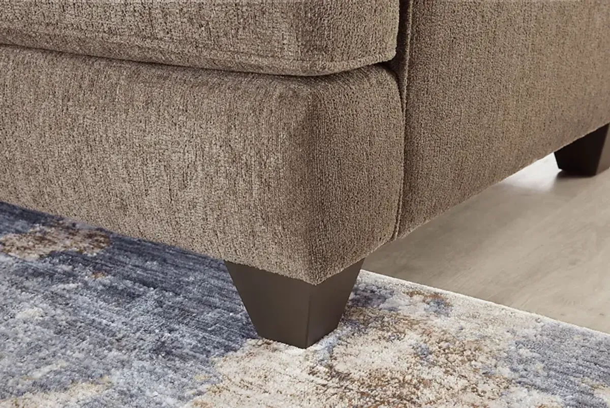 Twin Falls Mink Loveseat