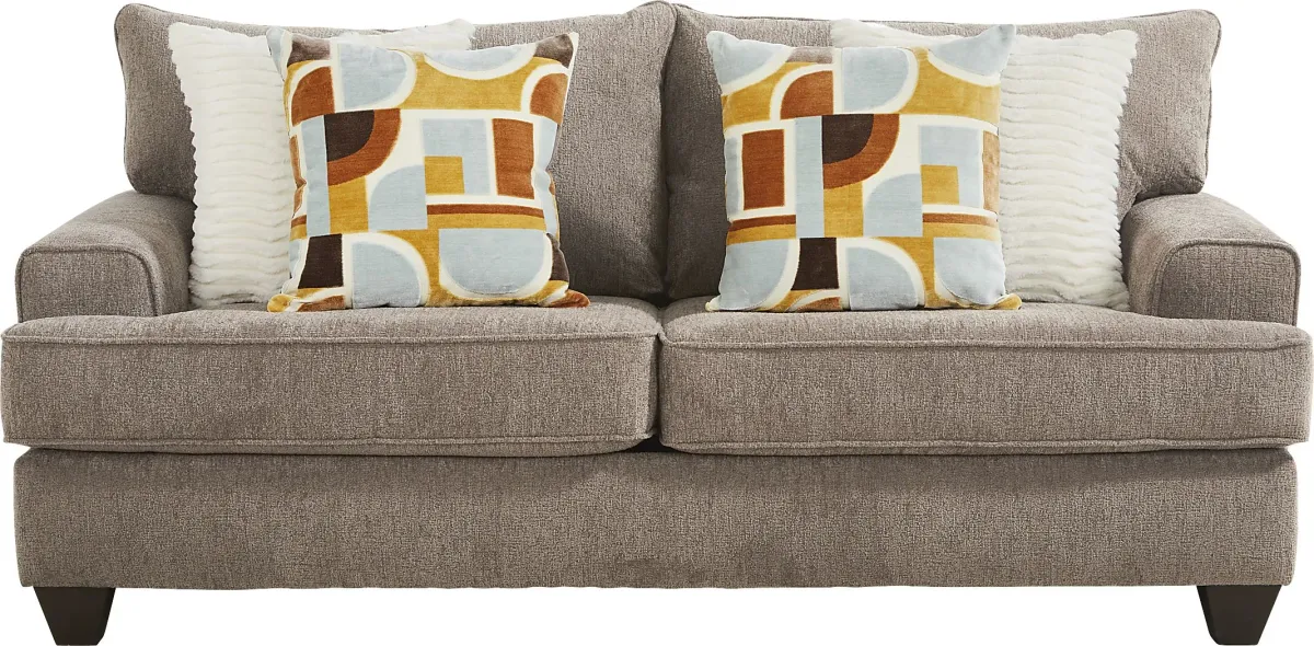 Twin Falls Mink Loveseat
