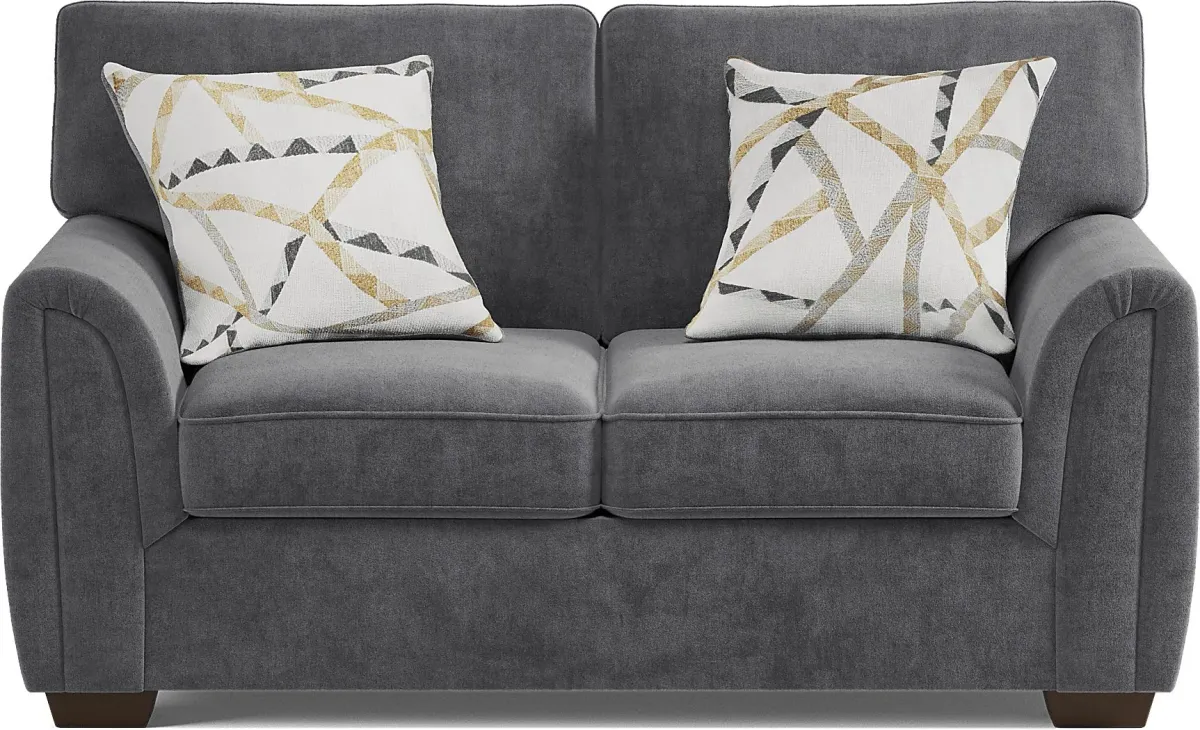 Amalie Gray Loveseat