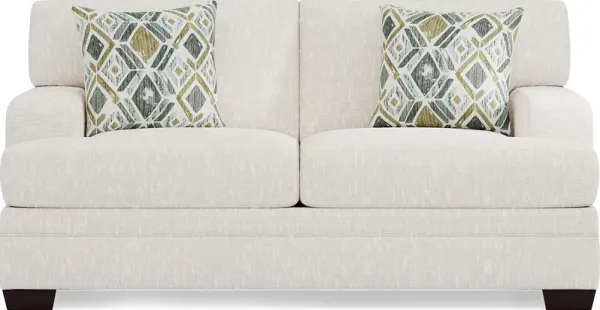 Charlton Park Ivory Loveseat