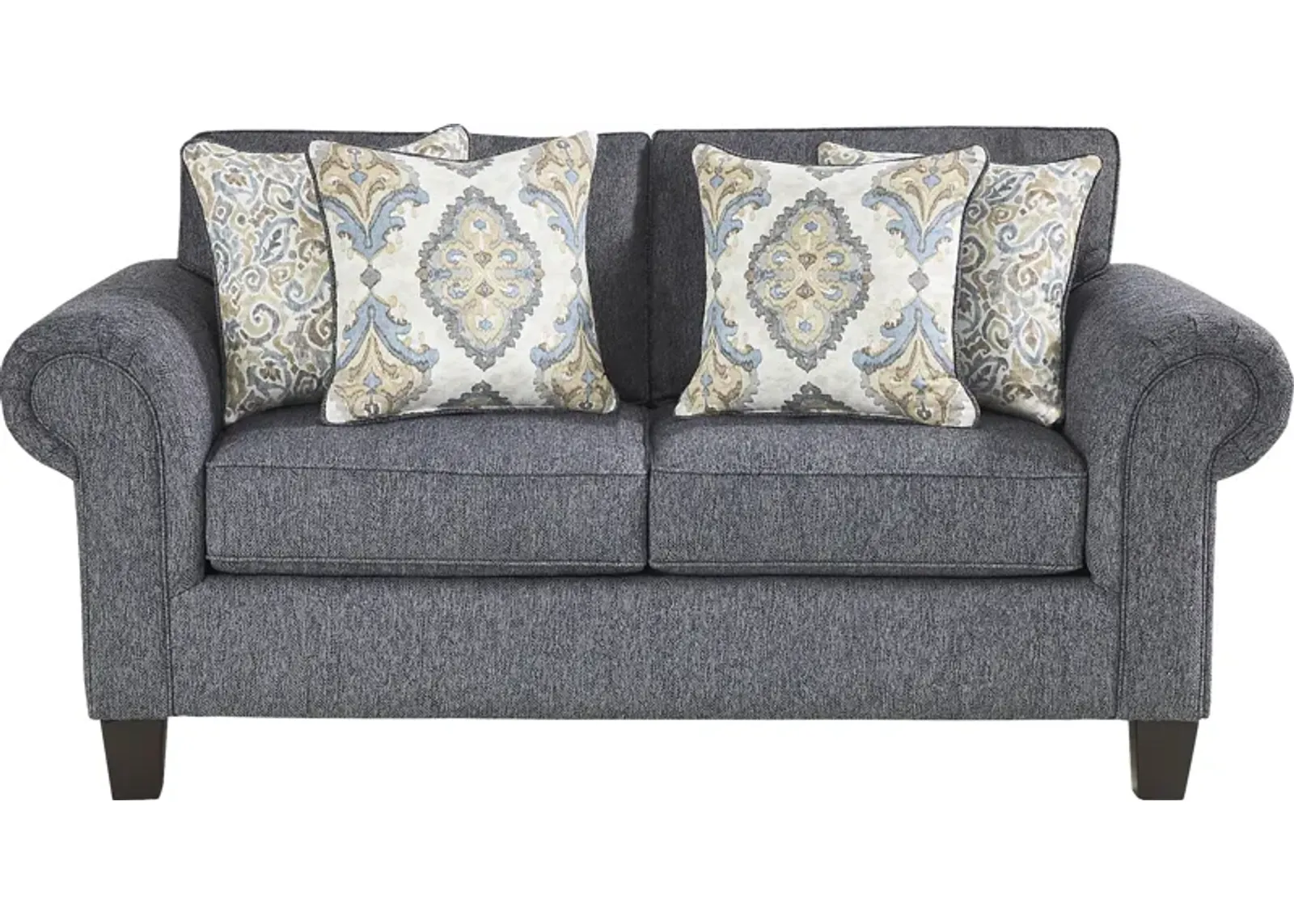 Wyndsor Way Blue Loveseat