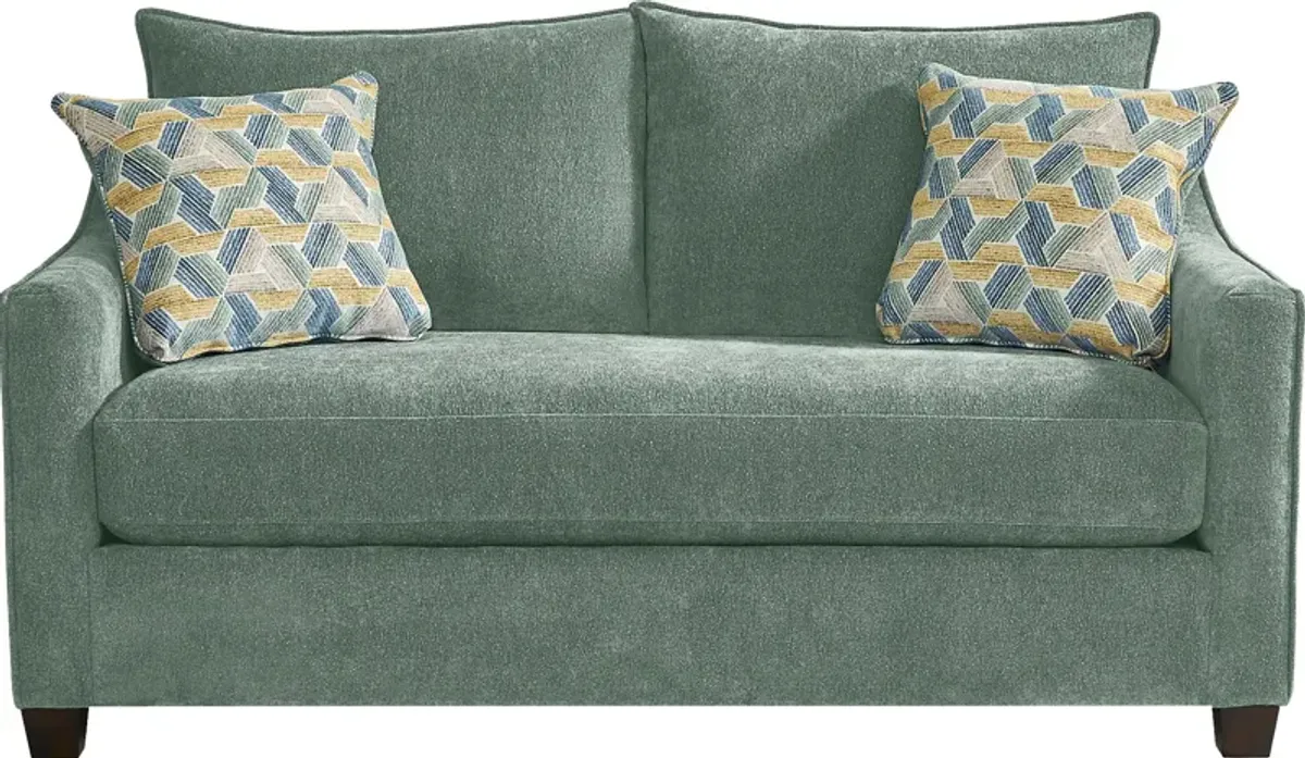 Bloomington Seafoam Loveseat