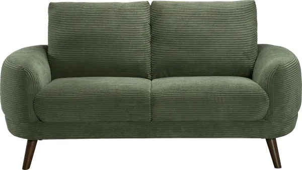 Penn Station Green Loveseat