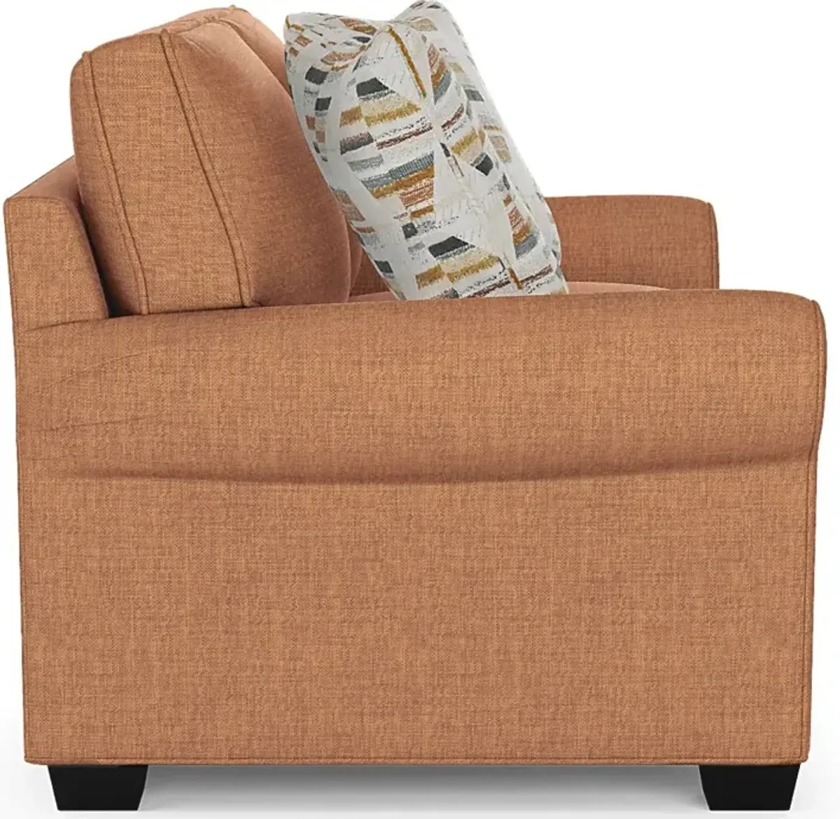 Bellingham Russet Textured Chenille Loveseat