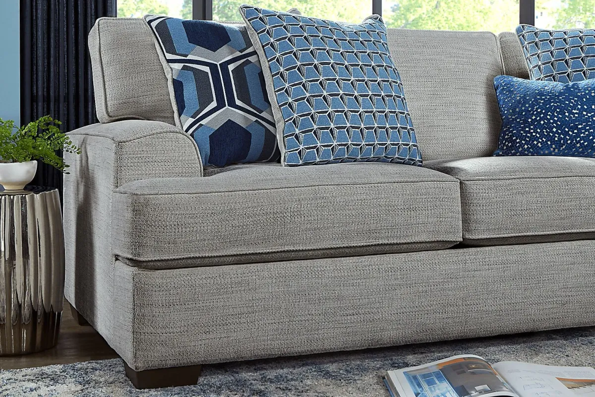 Hutchinson Gray 8 Pc Living Room