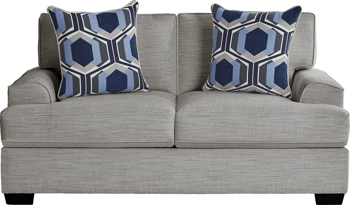 Hutchinson Gray 8 Pc Living Room
