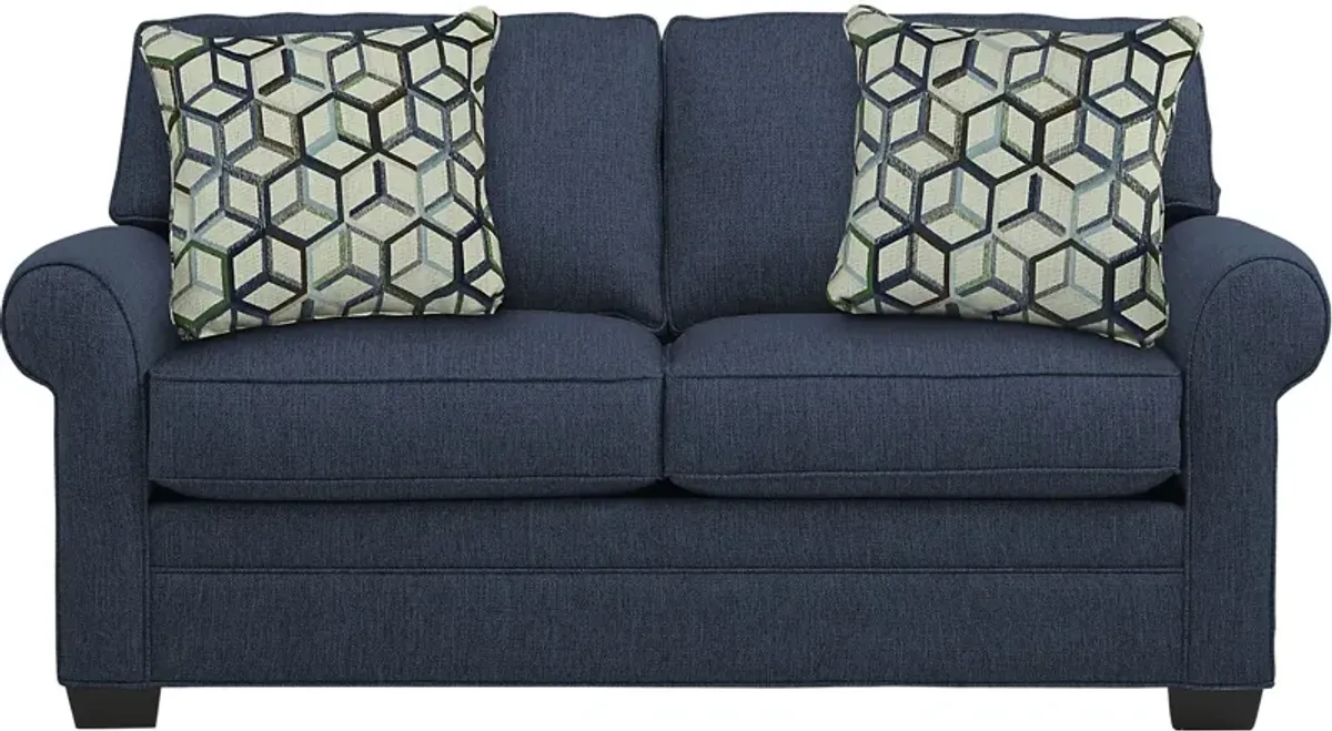 Bellingham Midnight Textured Loveseat