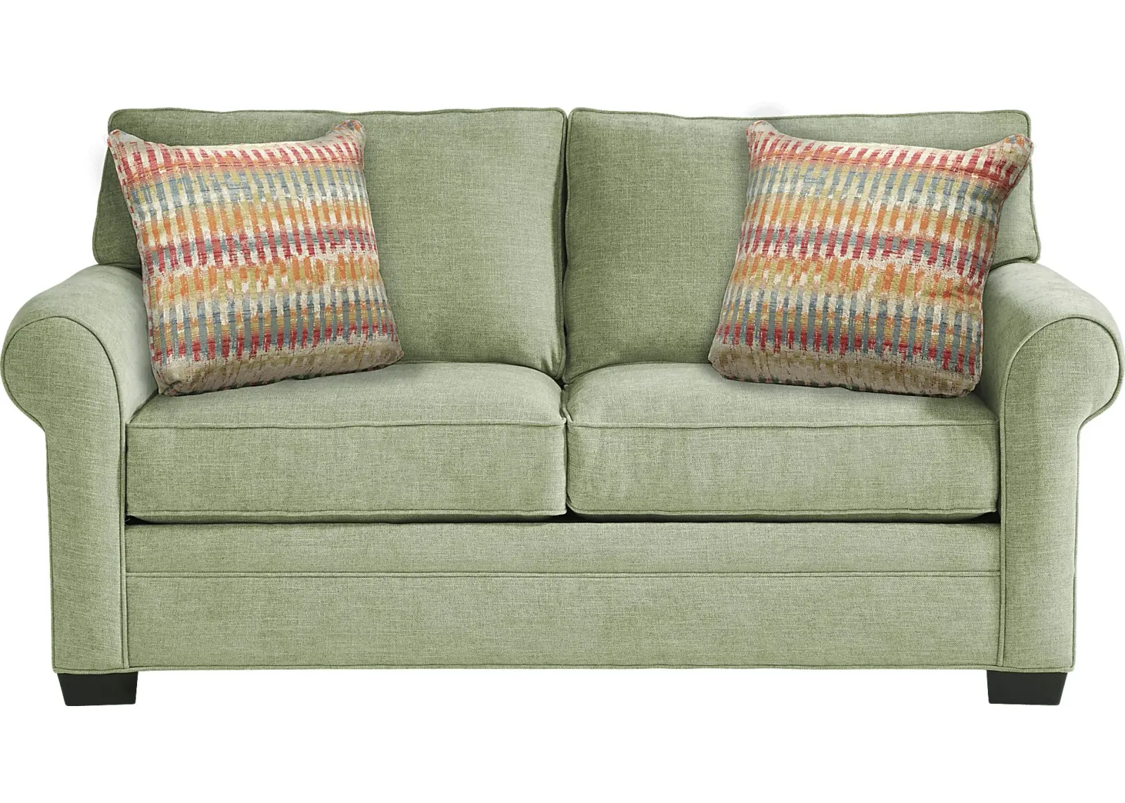 Bellingham Celadon Textured Chenille Loveseat