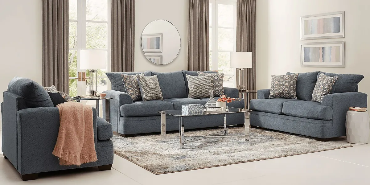 Blair Park Bluestone Loveseat