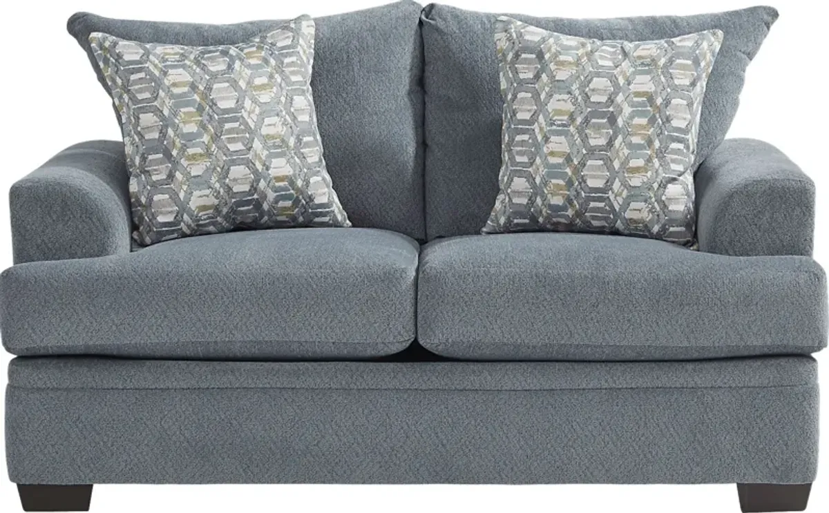 Blair Park Bluestone Loveseat