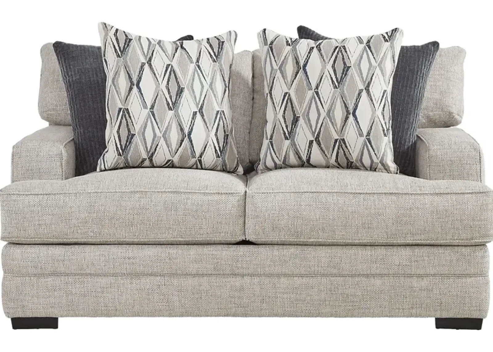 Morgan Falls Gray Loveseat