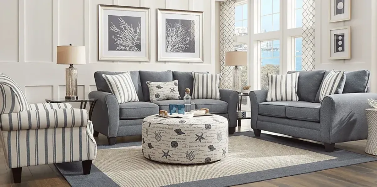 Beachfront Marine Loveseat