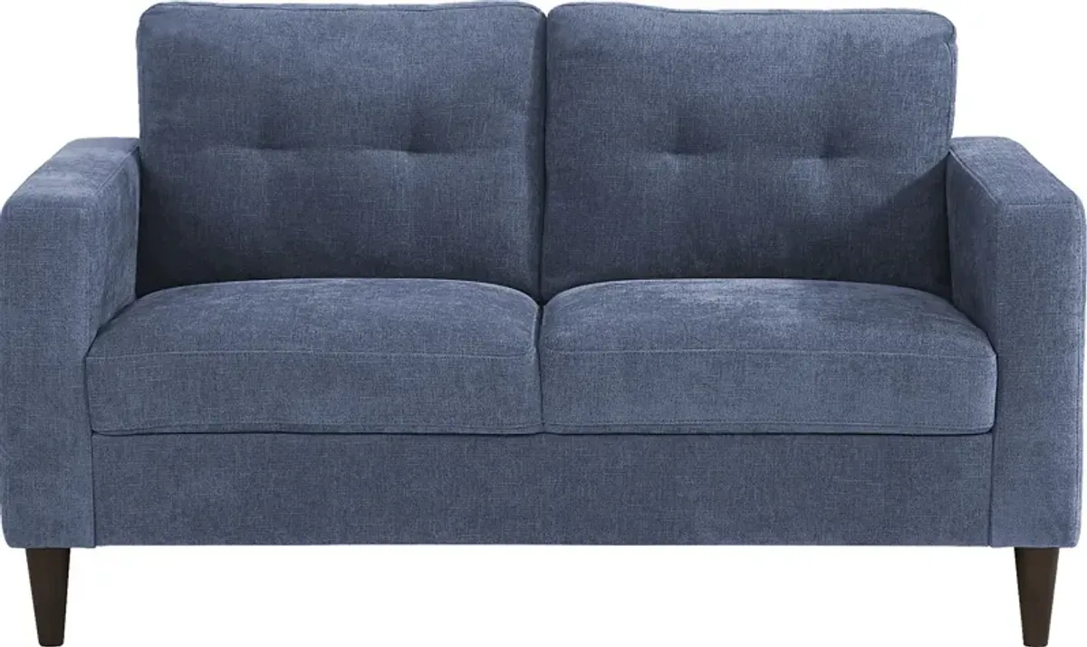 Bonavista Blue Loveseat