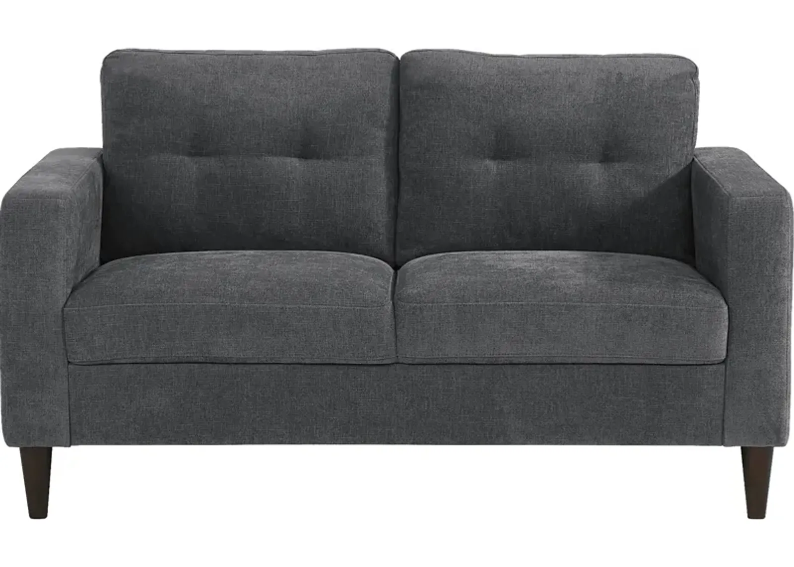 Bonavista Gray Loveseat