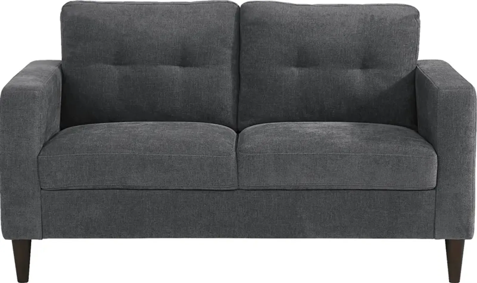 Bonavista Gray Loveseat