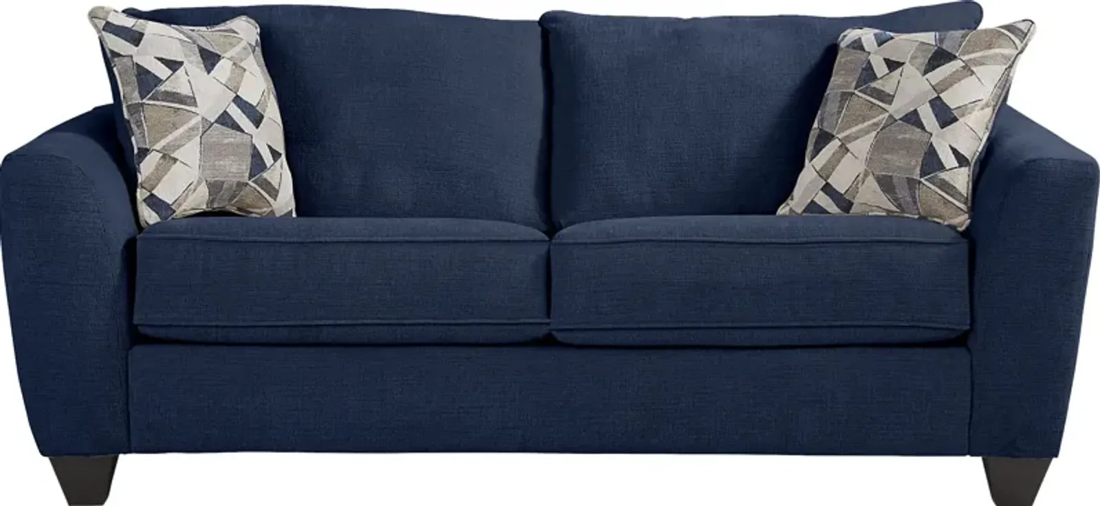 Sandia Heights Blue Loveseat