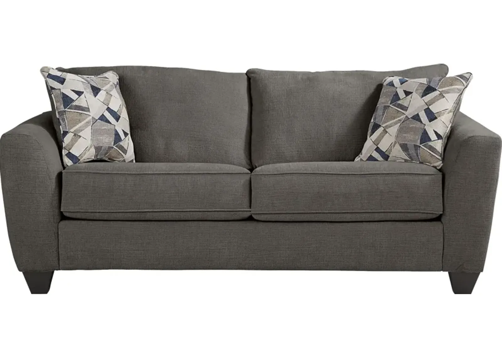 Sandia Heights Gray Loveseat